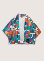 Kimono Japonais Unisexe | Tissu Léger | Oversize Urbain Contemporain 1