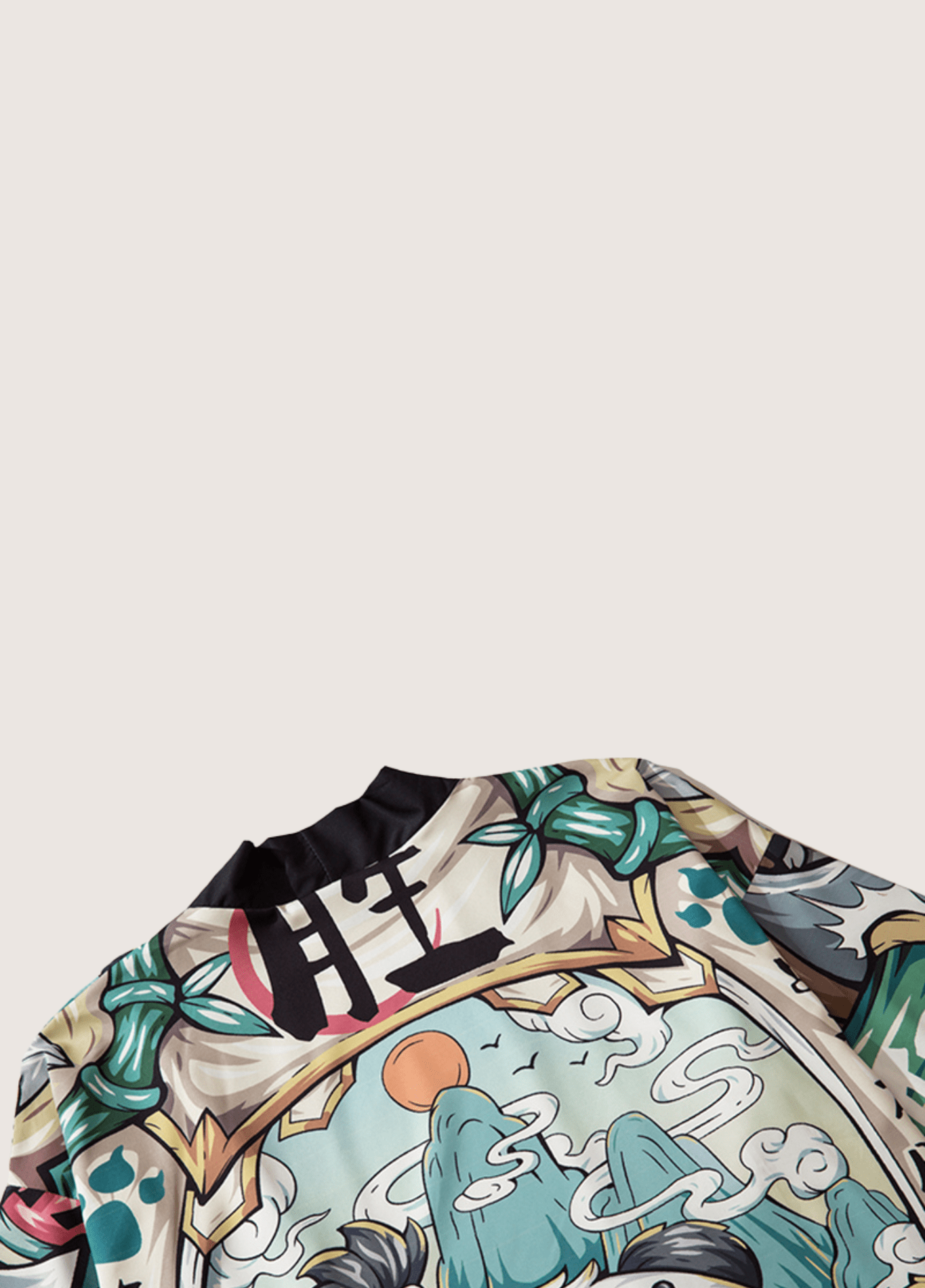 Kimono Japonais Unisexe en Polyester | Élégant Imprimé Panda et Confortable 3