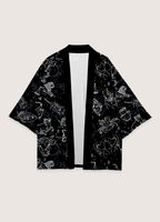 Kimono Japonais Unisexe en Polyester | Élégant et Confortable Style Haori 1