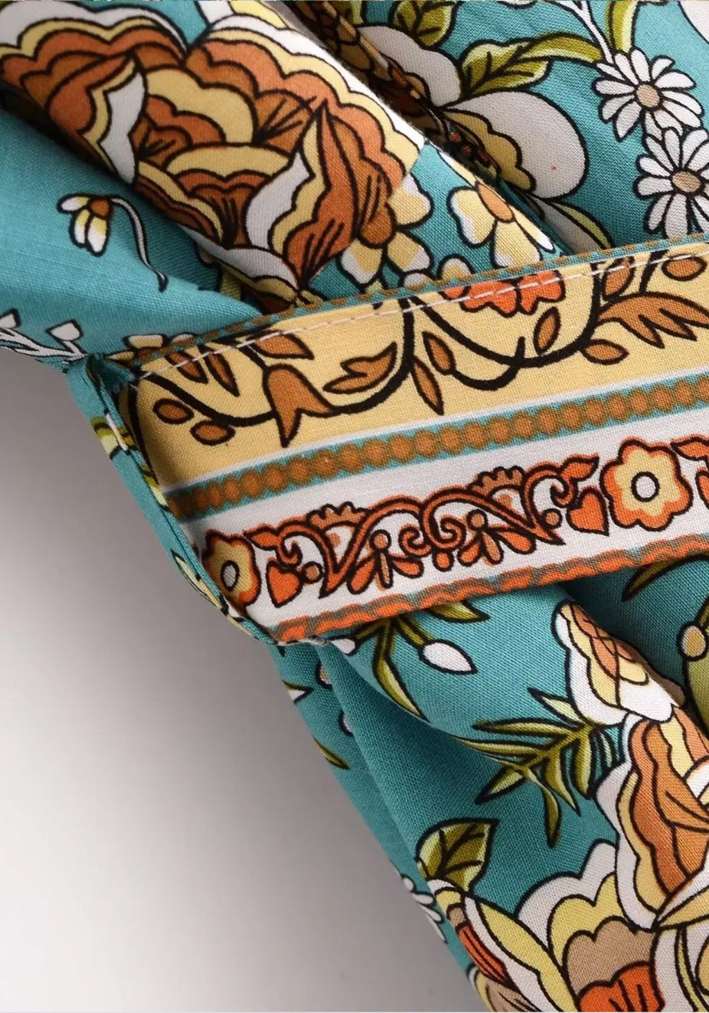 Kimono Long Femme Viscose Floral | Élégant Kimono Plage Bohème d'Été 3