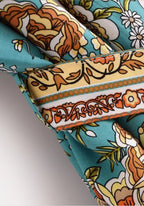 Kimono Long Femme Viscose Floral | Élégant Kimono Plage Bohème d'Été 3