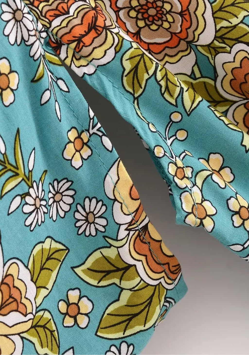 Kimono Long Femme Viscose Floral | Élégant Kimono Plage Bohème d'Été 4