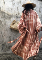 Kimono Long Femme en Polyester | Élégant et Bohème pour Plage d'Été 1