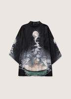 Kimono Unisexe en Polyester | Élégant Kimono Japonais avec Design de Dragon 0