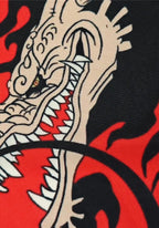 Kimono Unisexe en Polyester avec Imprimé Dragon | Élégant Haori au Style Japonais 7