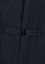 Manteau Unisexe en Coton et Lin | Élégant Long Kimono d'Hiver | Pratique et Confortable 4