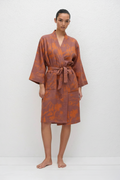Peignoir Femme 100% Coton | Élégant Kimono Confortable pour Moments de Détente 0