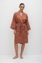 Peignoir Femme 100% Coton | Élégant Kimono Confortable pour Moments de Détente 0