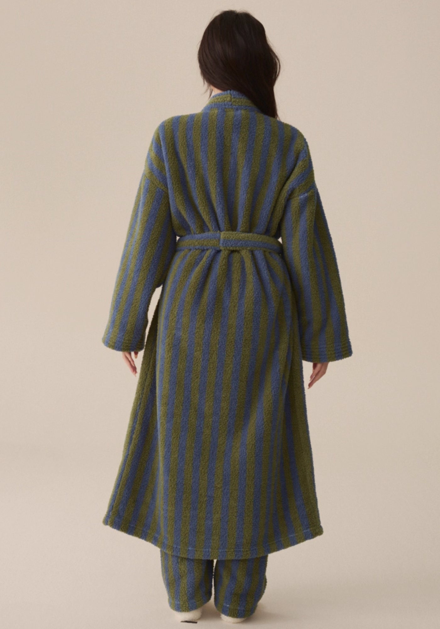 Peignoir Femme Polaire | Long Kimono Doux et Confortable Hiver 2
