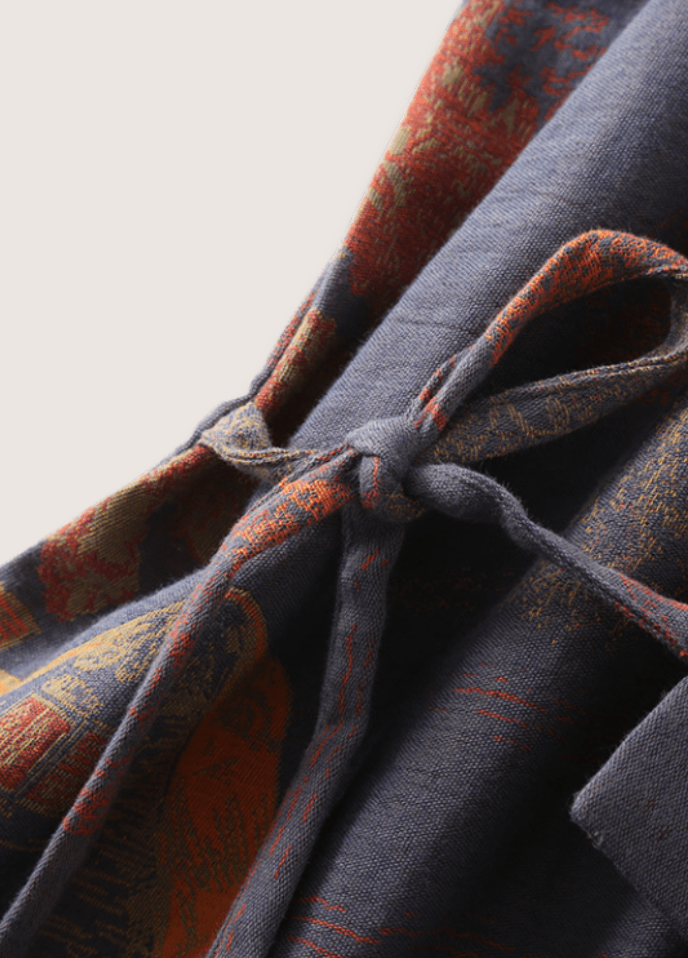Peignoir Homme Coton | Élégant Kimono Japonais Confortable | Design Traditionnel Panoramique 1