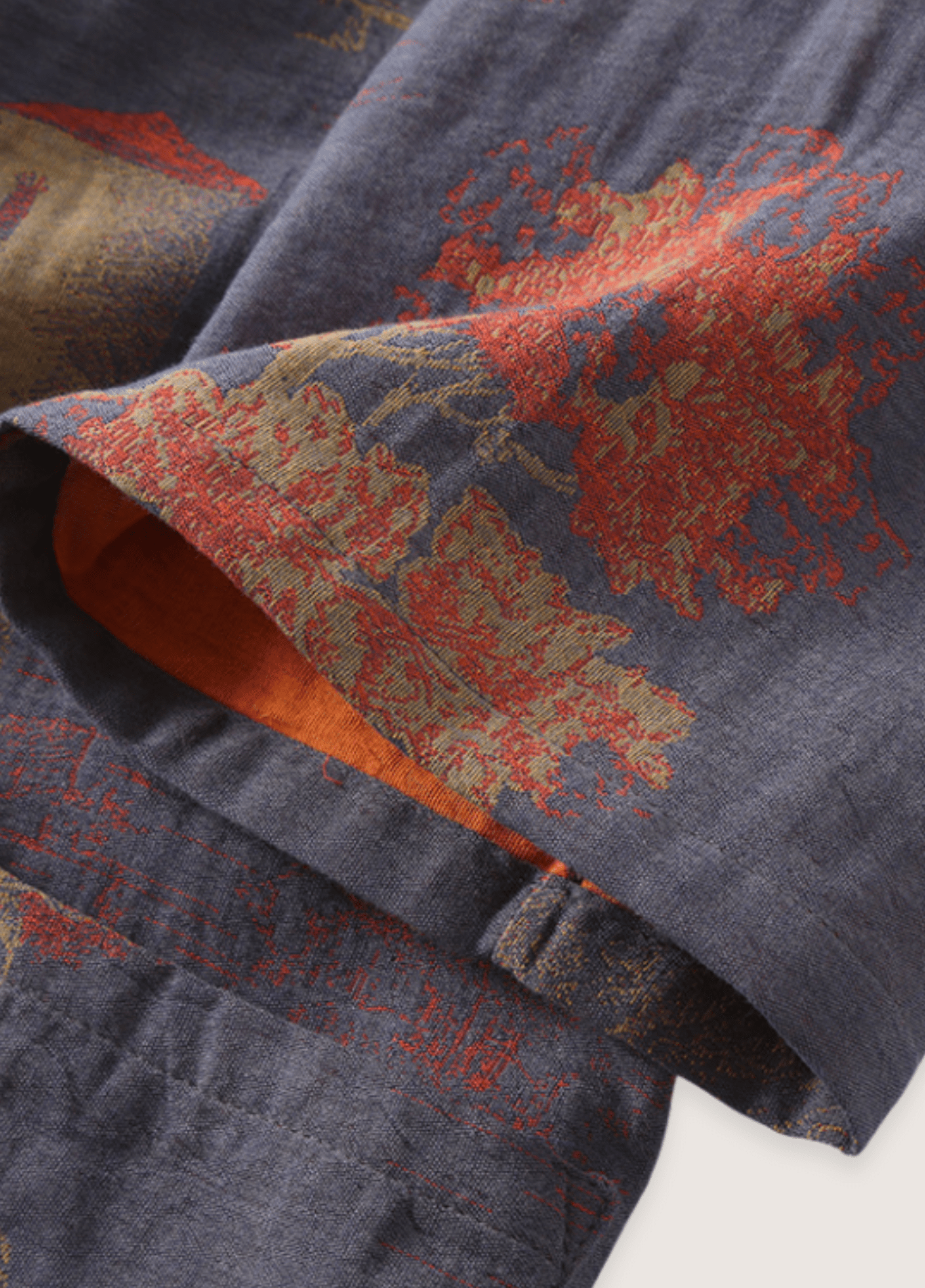 Peignoir Homme Coton | Élégant Kimono Japonais Confortable | Design Traditionnel Panoramique 2