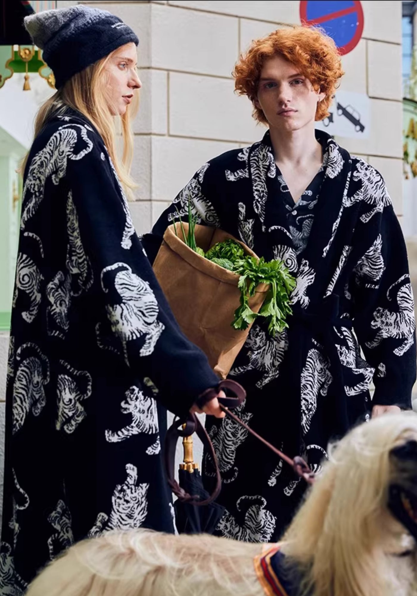 Peignoir Unisexe en Maille Épaisse | Kimono Noir Confortable et Élégant pour Hiver 1