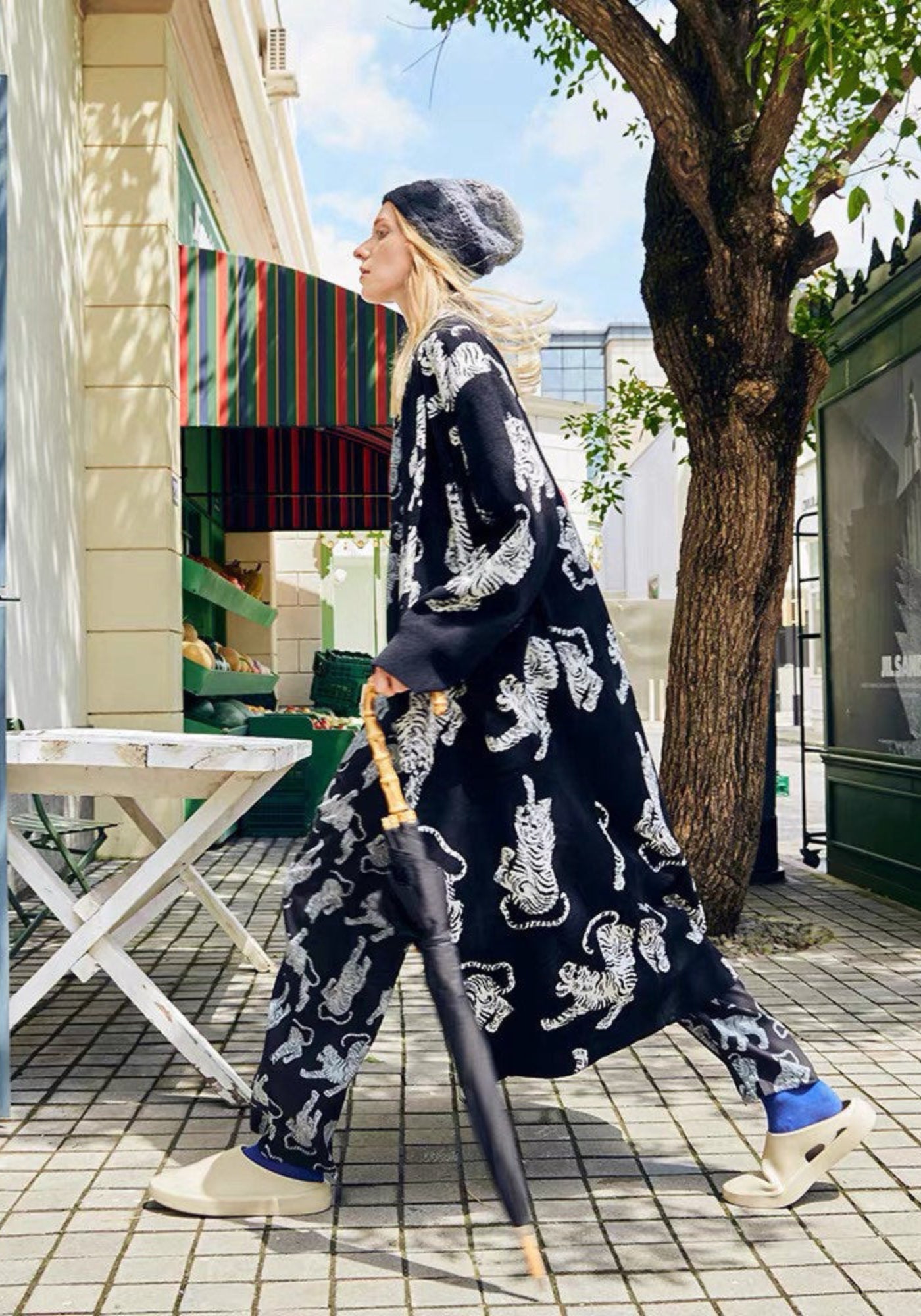 Peignoir Unisexe en Maille Épaisse | Kimono Noir Confortable et Élégant pour Hiver 4