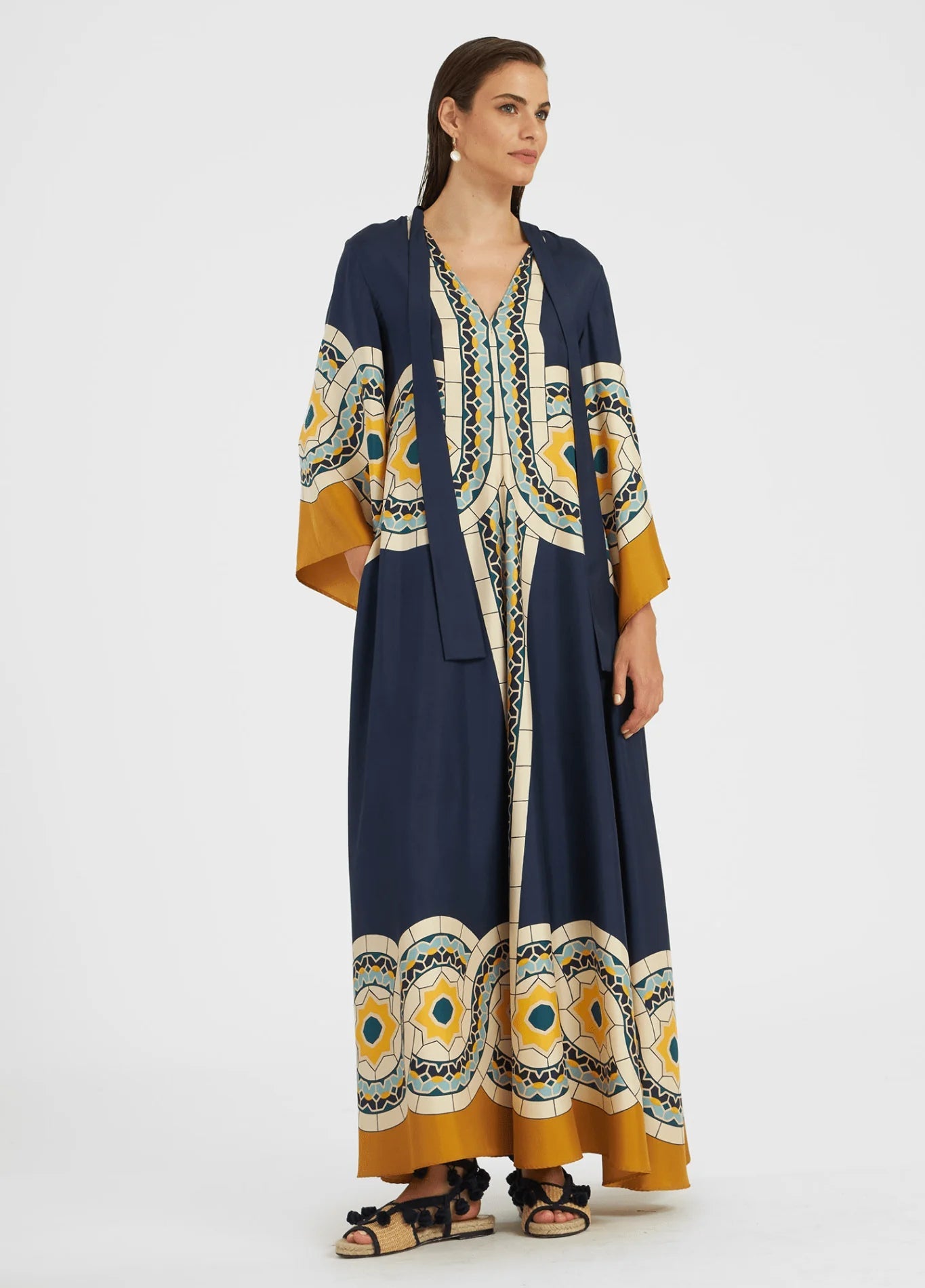 Robe Femme Polyester Kimono | Élégante et Légère pour l'Été 0