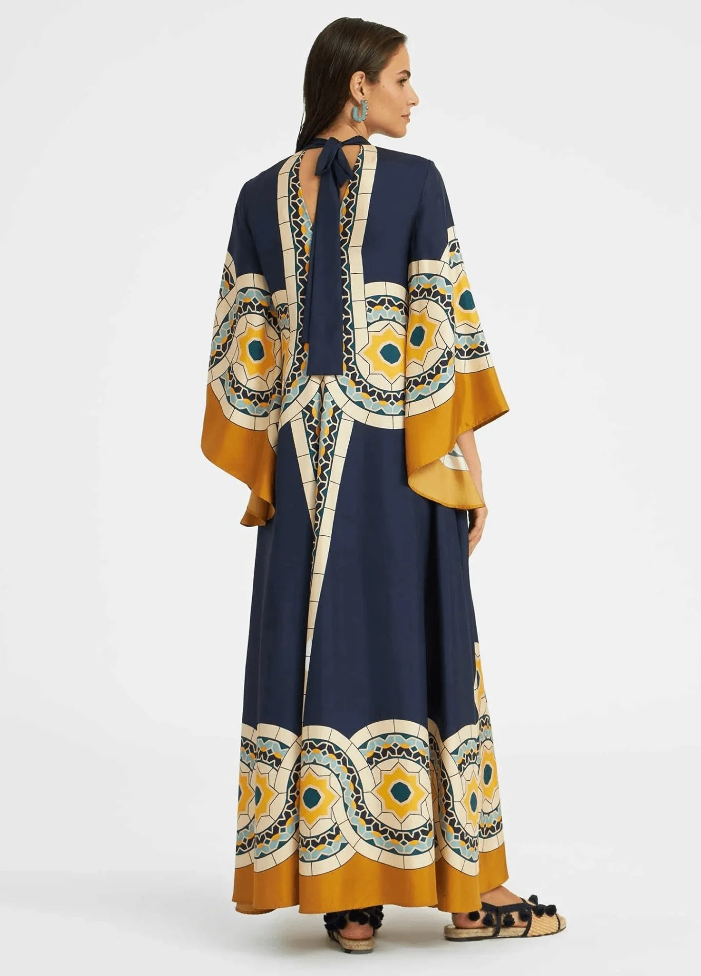 Robe Femme Polyester Kimono | Élégante et Légère pour l'Été 1