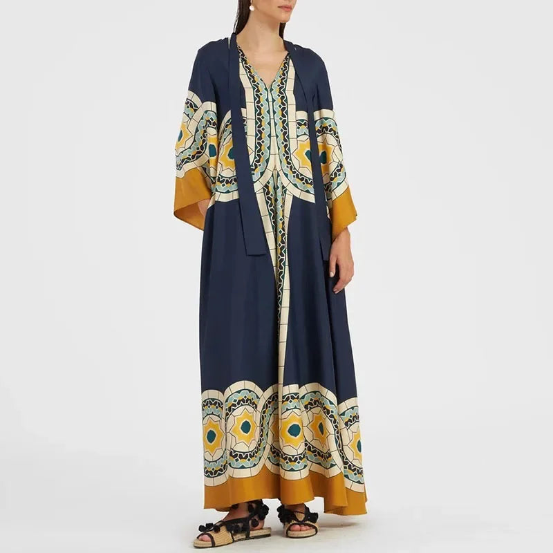 Robe Femme Polyester Kimono | Élégante et Légère pour l'Été 5