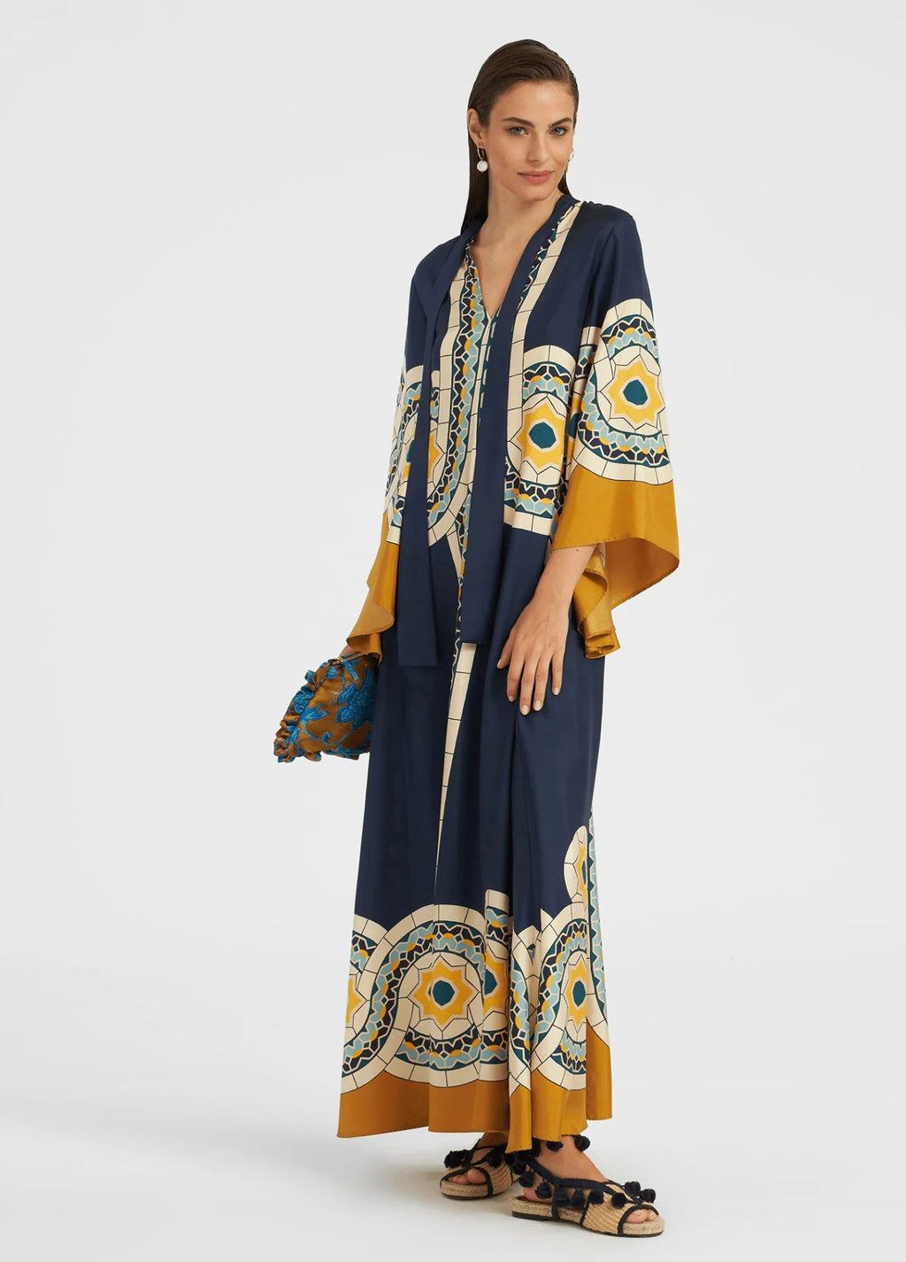 Robe Femme Polyester Kimono | Élégante et Légère pour l'Été 6