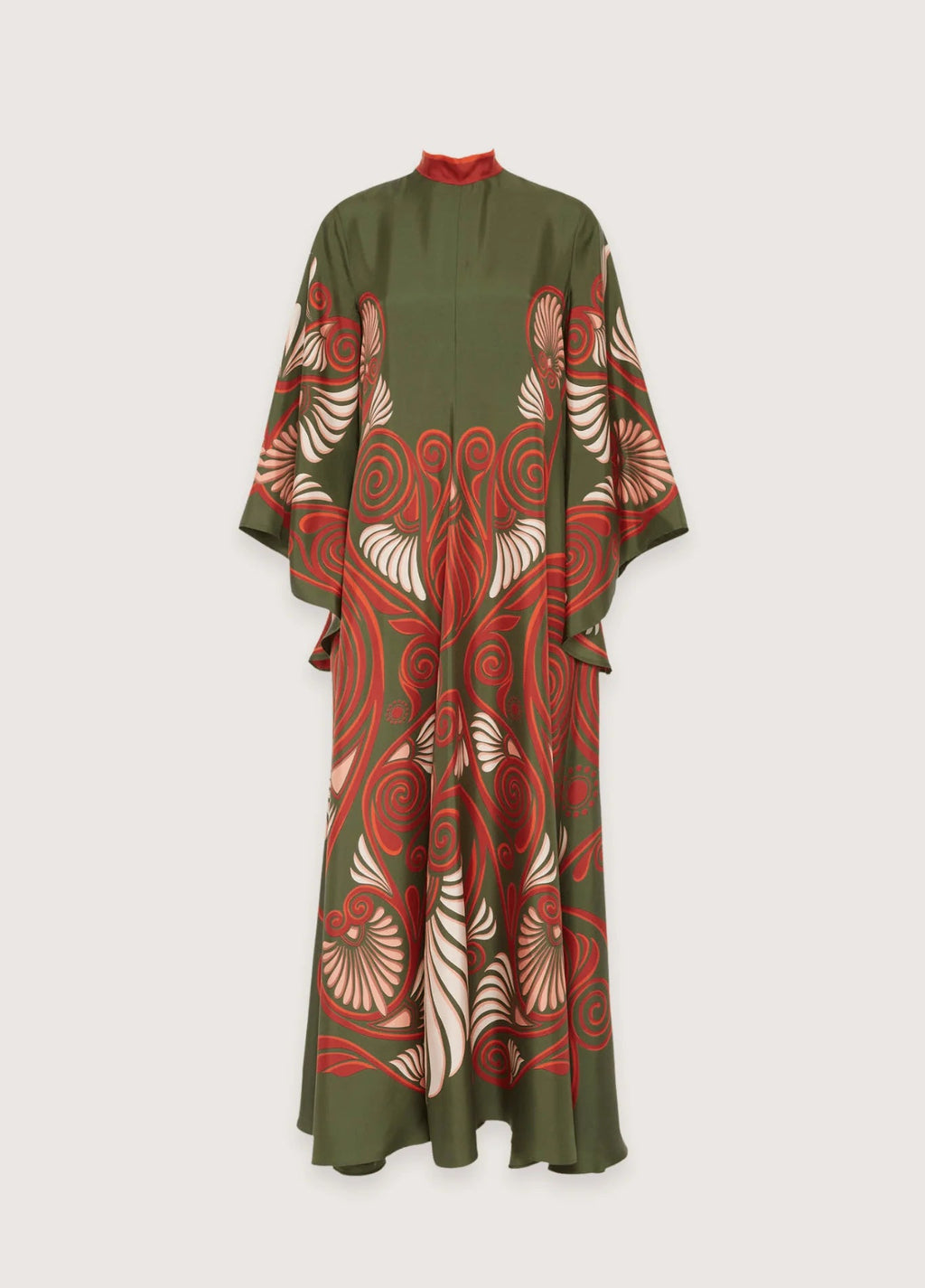 Robe Femme en Polyester Coton | Élégante Kimono Verte Tendance 7