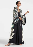 Robe Kimono Femme en Polyester | Élégante Robe Japonaise Authentique 1