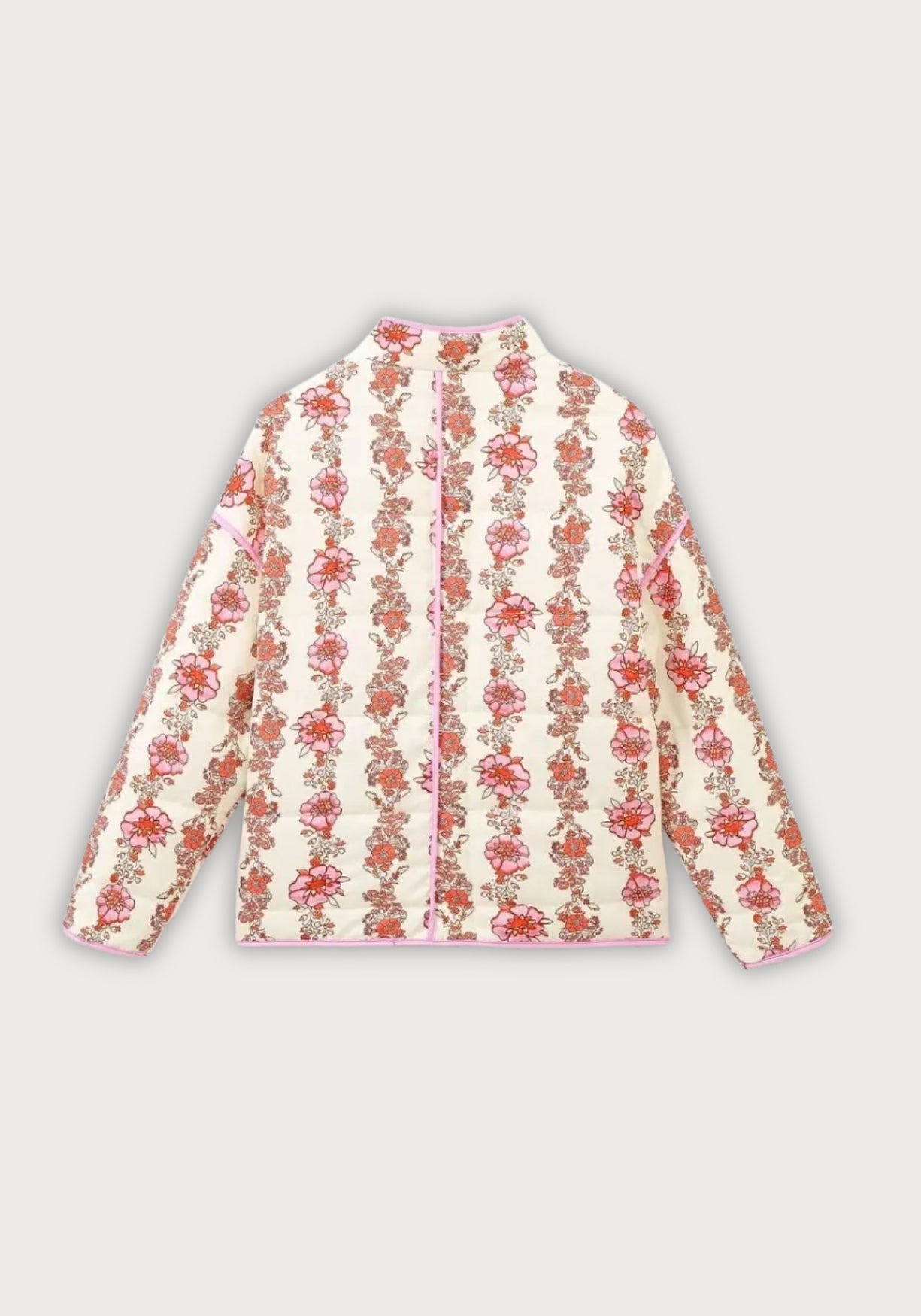 Veste Femme Floral Matelassée | Élégante Kimono Léger d'Automne 2