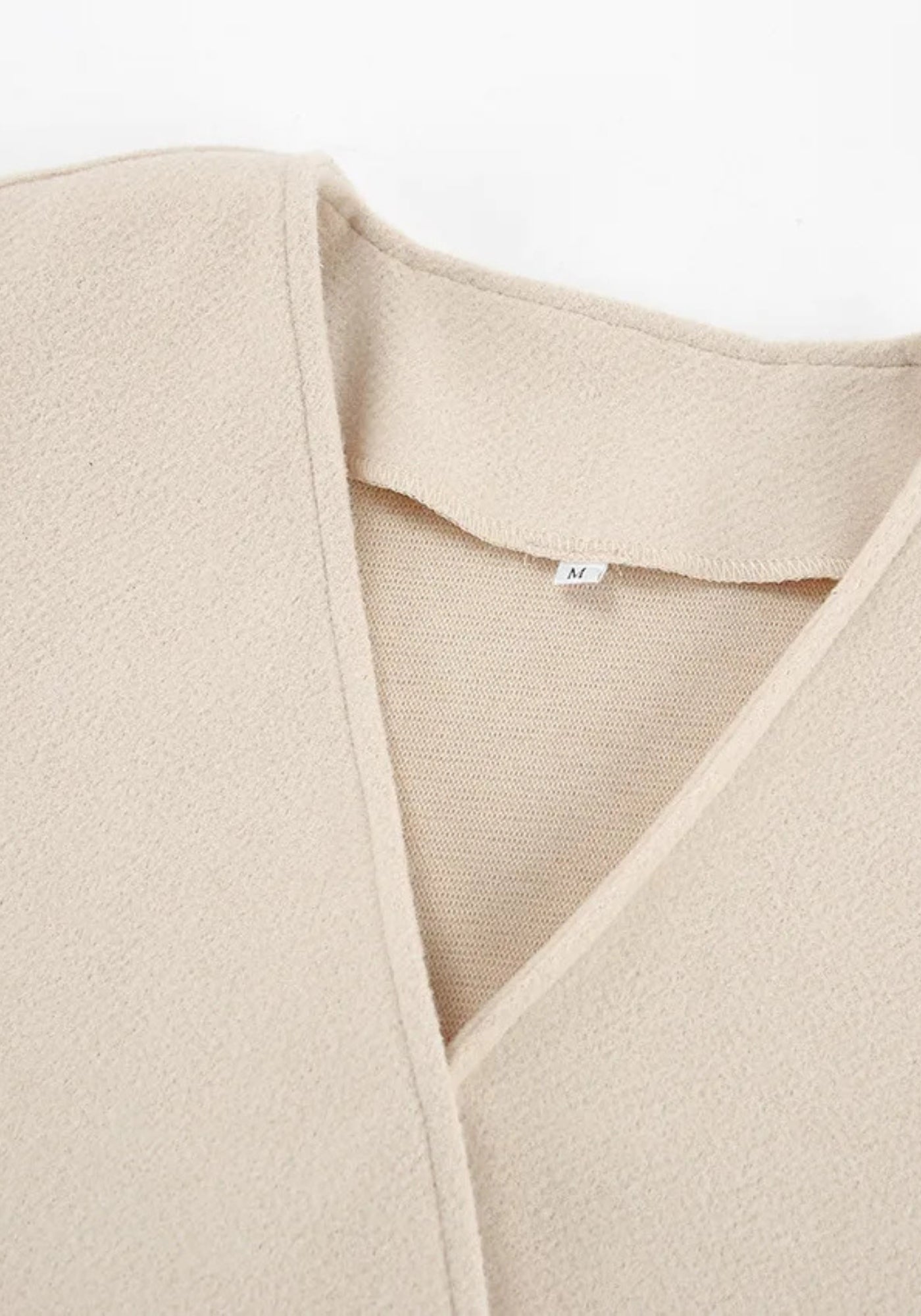 Veste Femme Kimono Écru | Élégante Veste Court en Tissu Doux 6