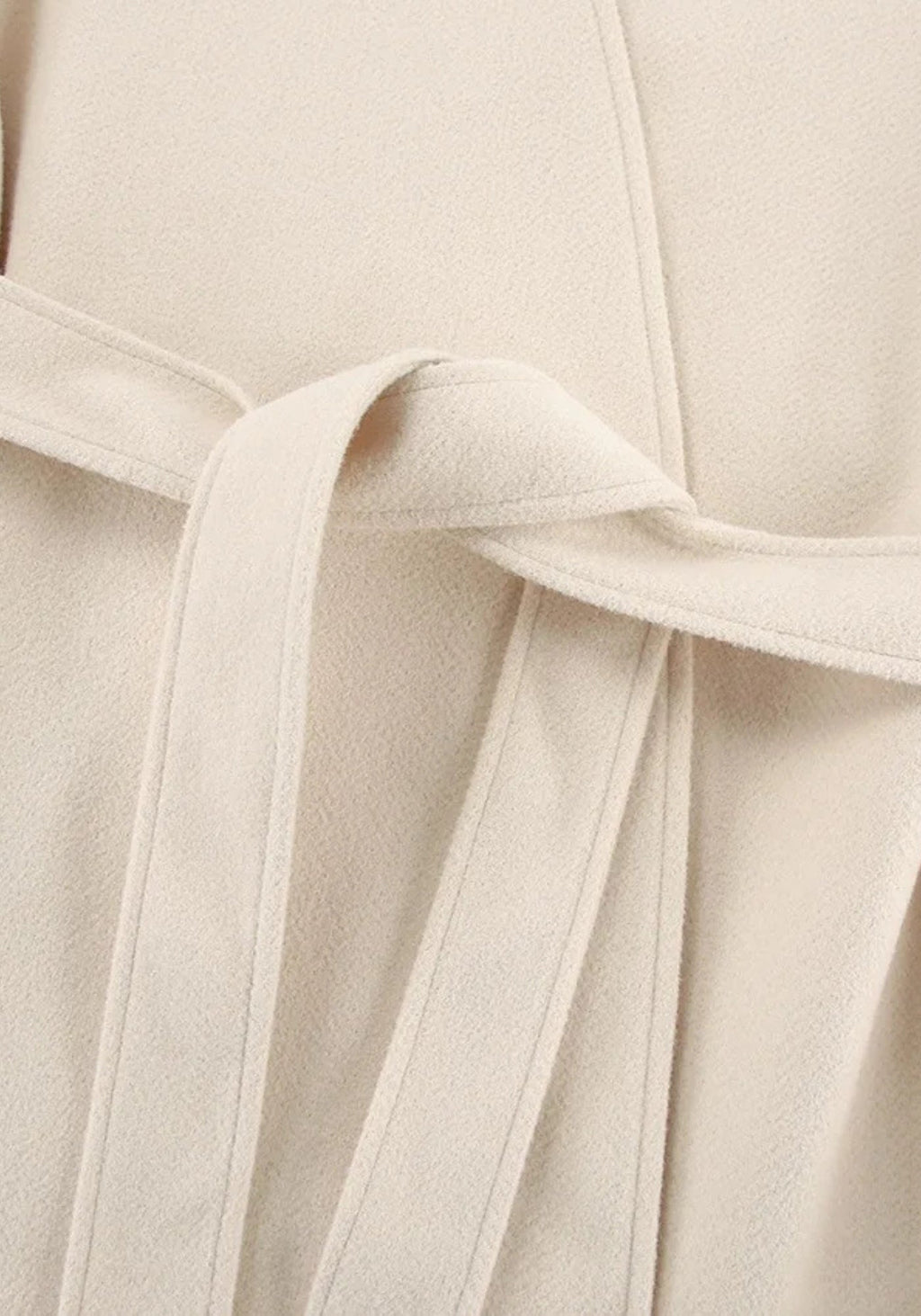 Veste Femme Kimono Écru | Élégante Veste Court en Tissu Doux 7