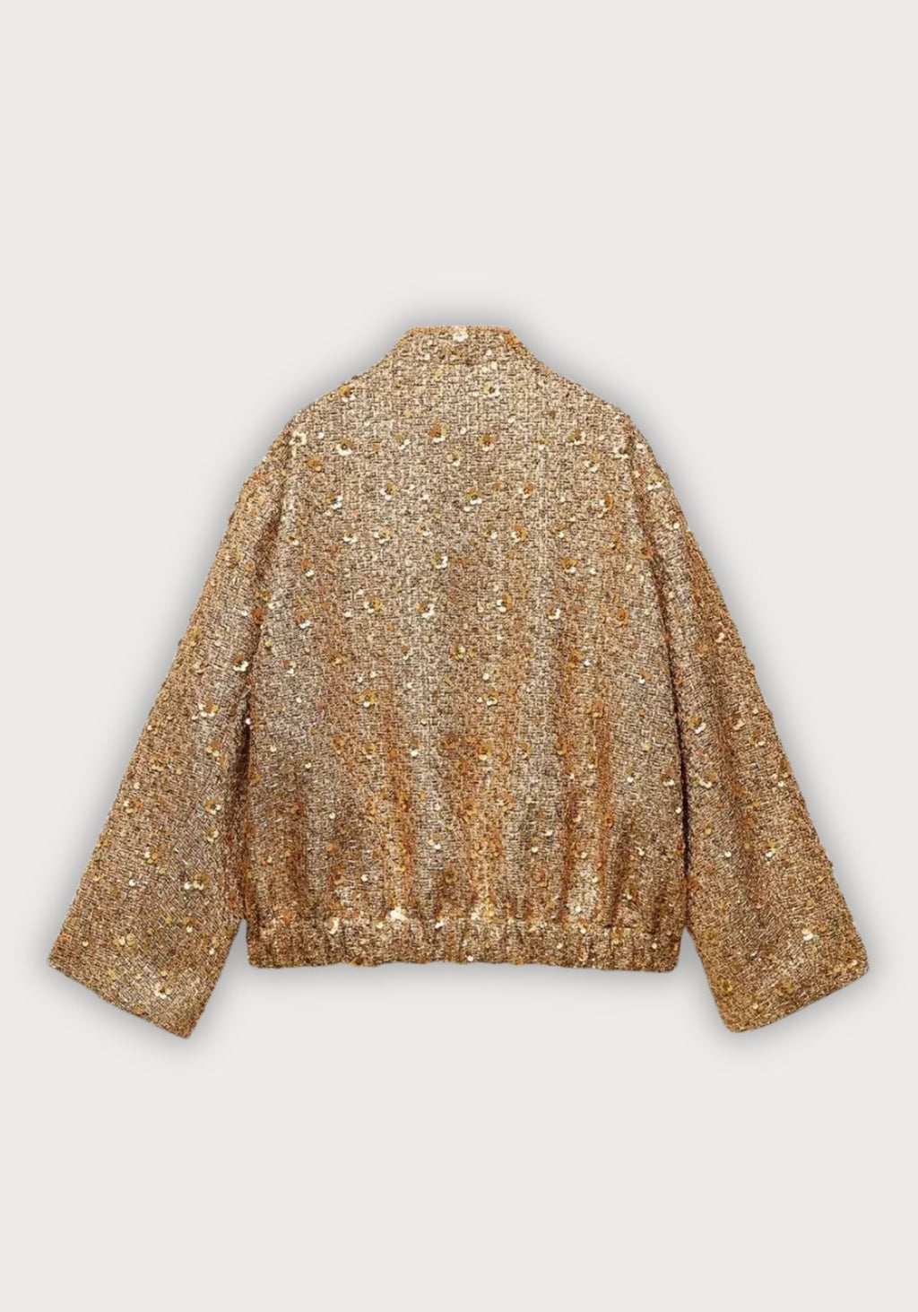 Veste Femme Kimono Élégante en Polyester | Scintillante pour Soirée avec Manches Longues 1