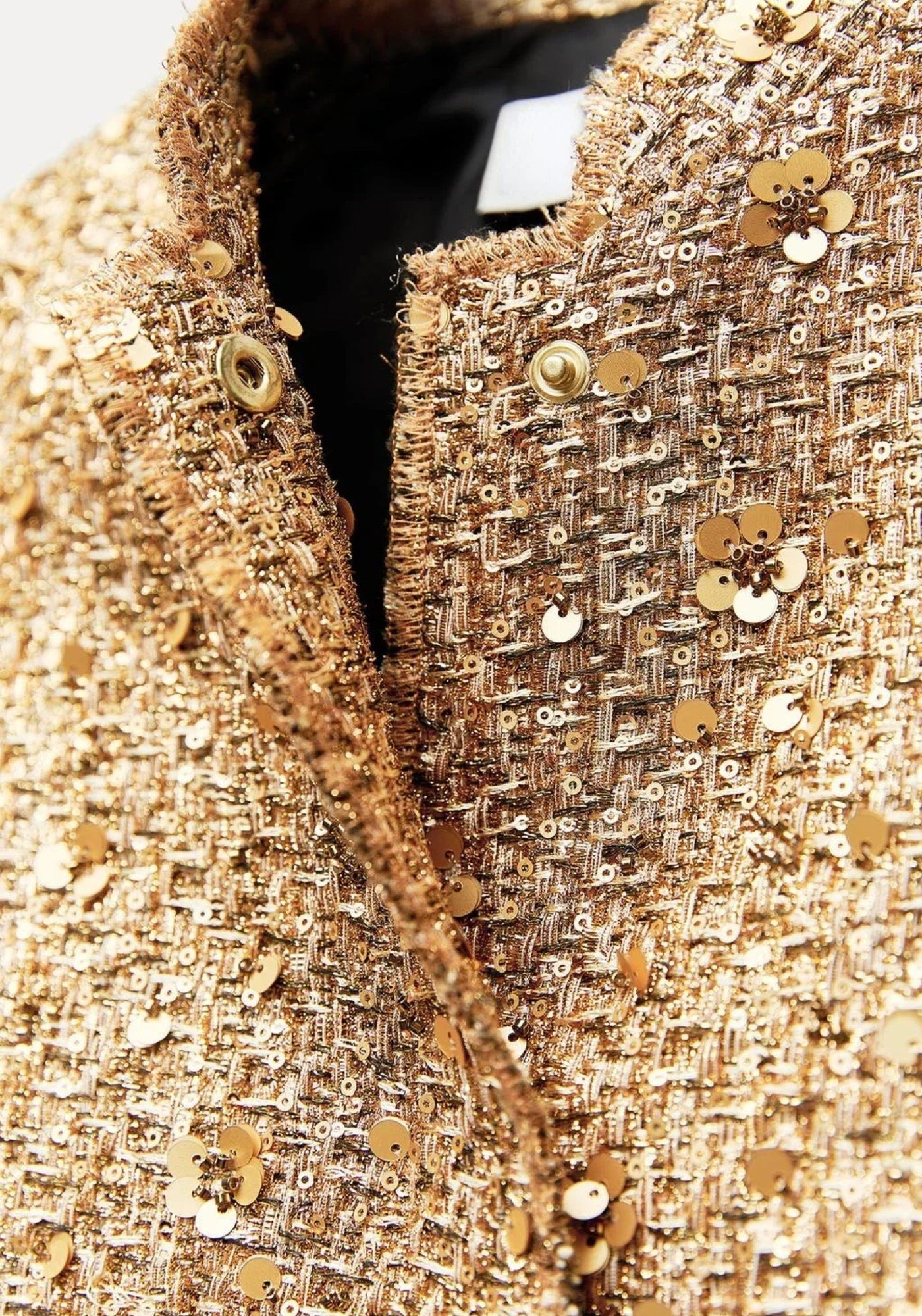 Veste Femme Kimono Élégante en Polyester | Scintillante pour Soirée avec Manches Longues 2