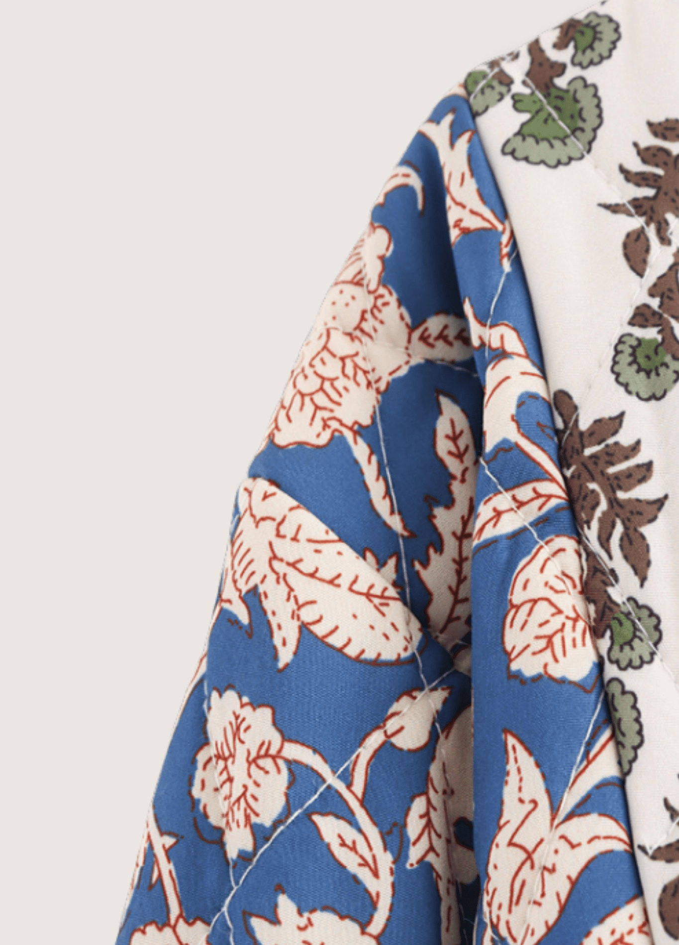 Veste Femme Kimono Matelassée | Élégante Coupe Moderne en Coton et Polyester 2