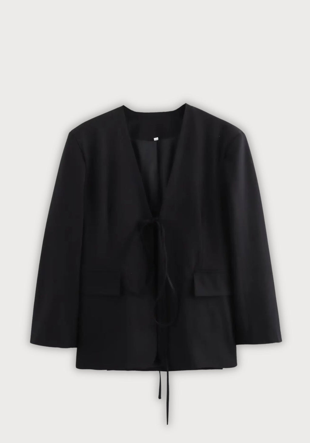 Veste Femme Kimono Noir | Oversize Élégante en Coton pour l'Été 1