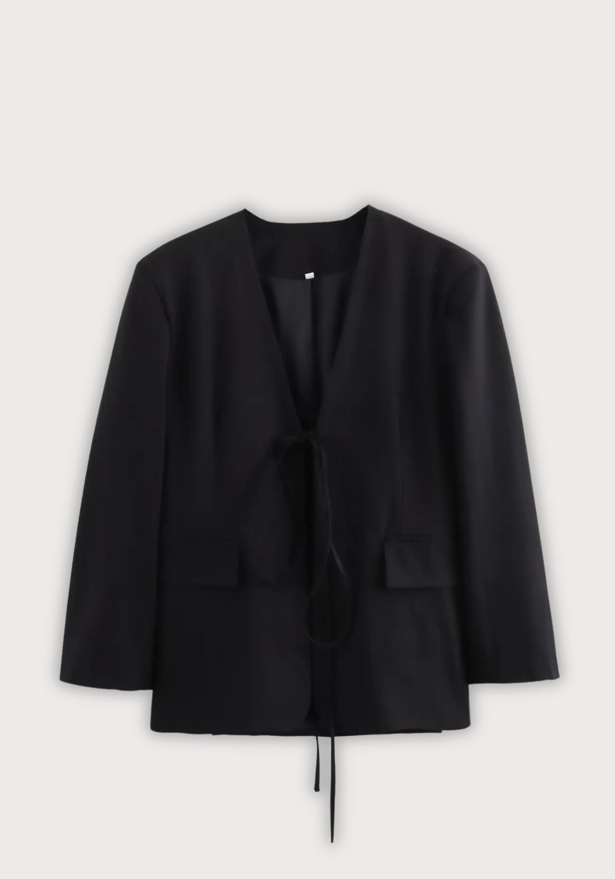 Veste Femme Kimono Noir | Oversize Élégante en Coton pour l'Été 1