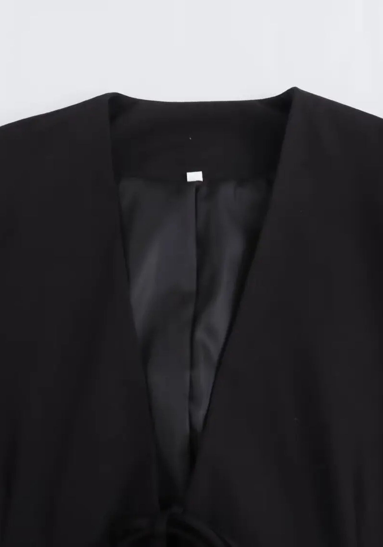 Veste Femme Kimono Noir | Oversize Élégante en Coton pour l'Été 4