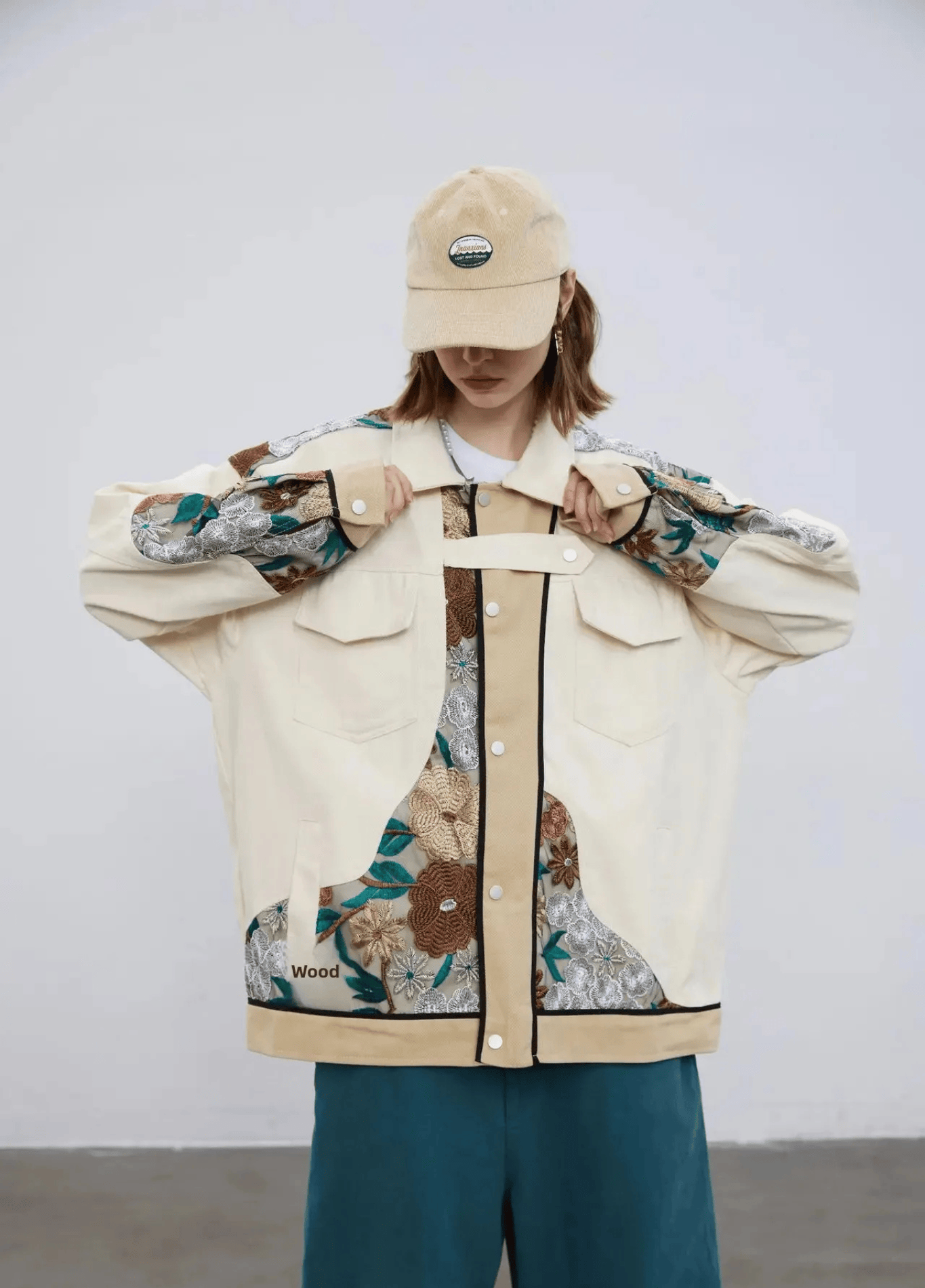 Veste Femme Kimono Polyester | Élégante Oversize à Motifs Floraux Japonais 0