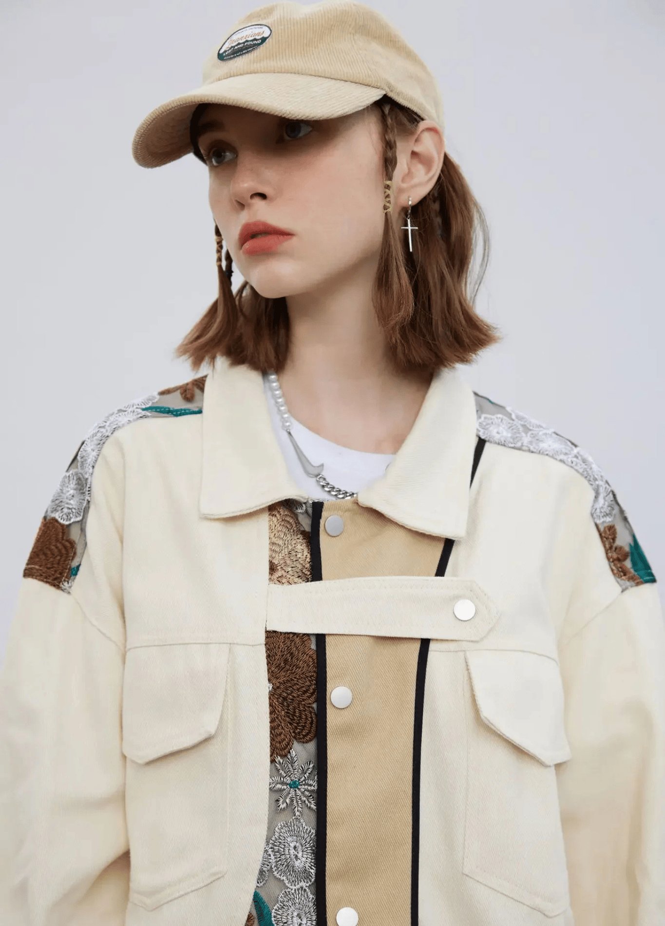 Veste Femme Kimono Polyester | Élégante Oversize à Motifs Floraux Japonais 2