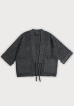Veste Femme Kimono en Tricot | Oversize Élégante en Laine et Polyester 0