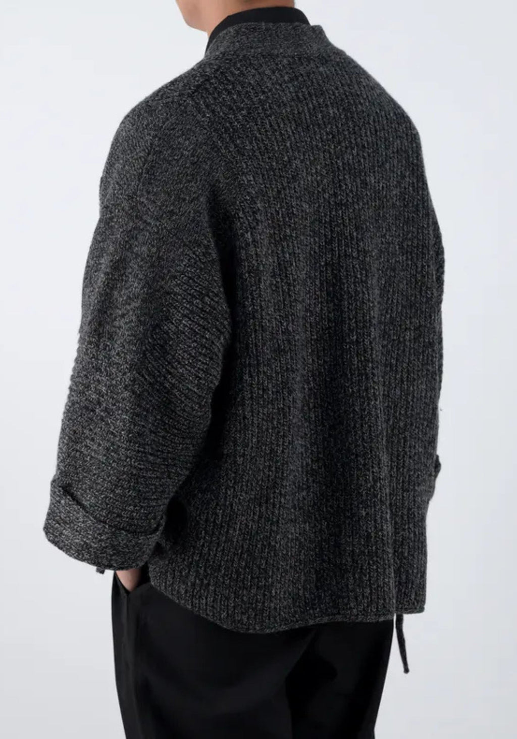 Veste Femme Kimono en Tricot | Oversize Élégante en Laine et Polyester 3