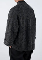 Veste Femme Kimono en Tricot | Oversize Élégante en Laine et Polyester 3