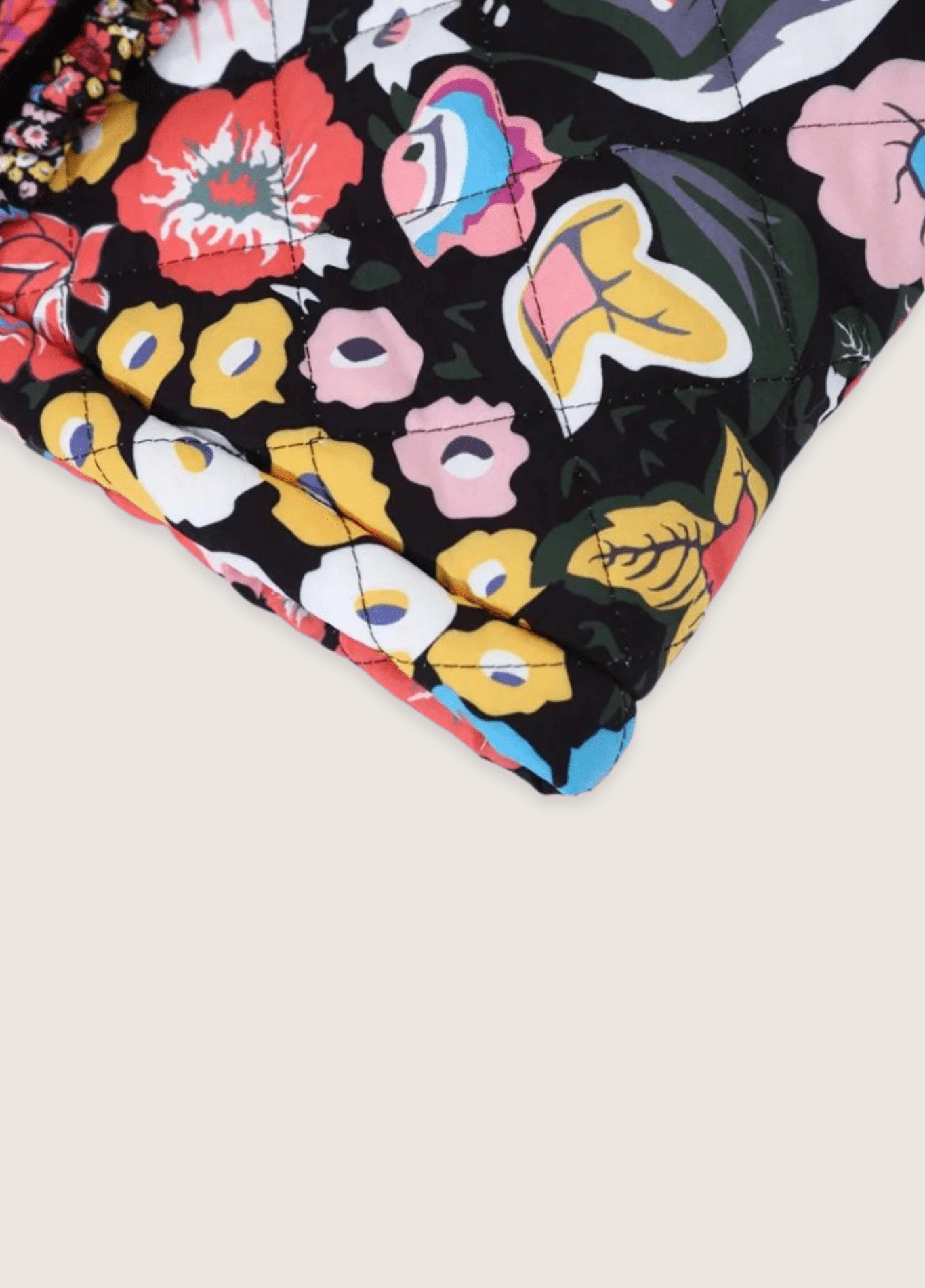 Veste Femme Matelassée Floral | Élégante Coupe Oversize Hiver 3