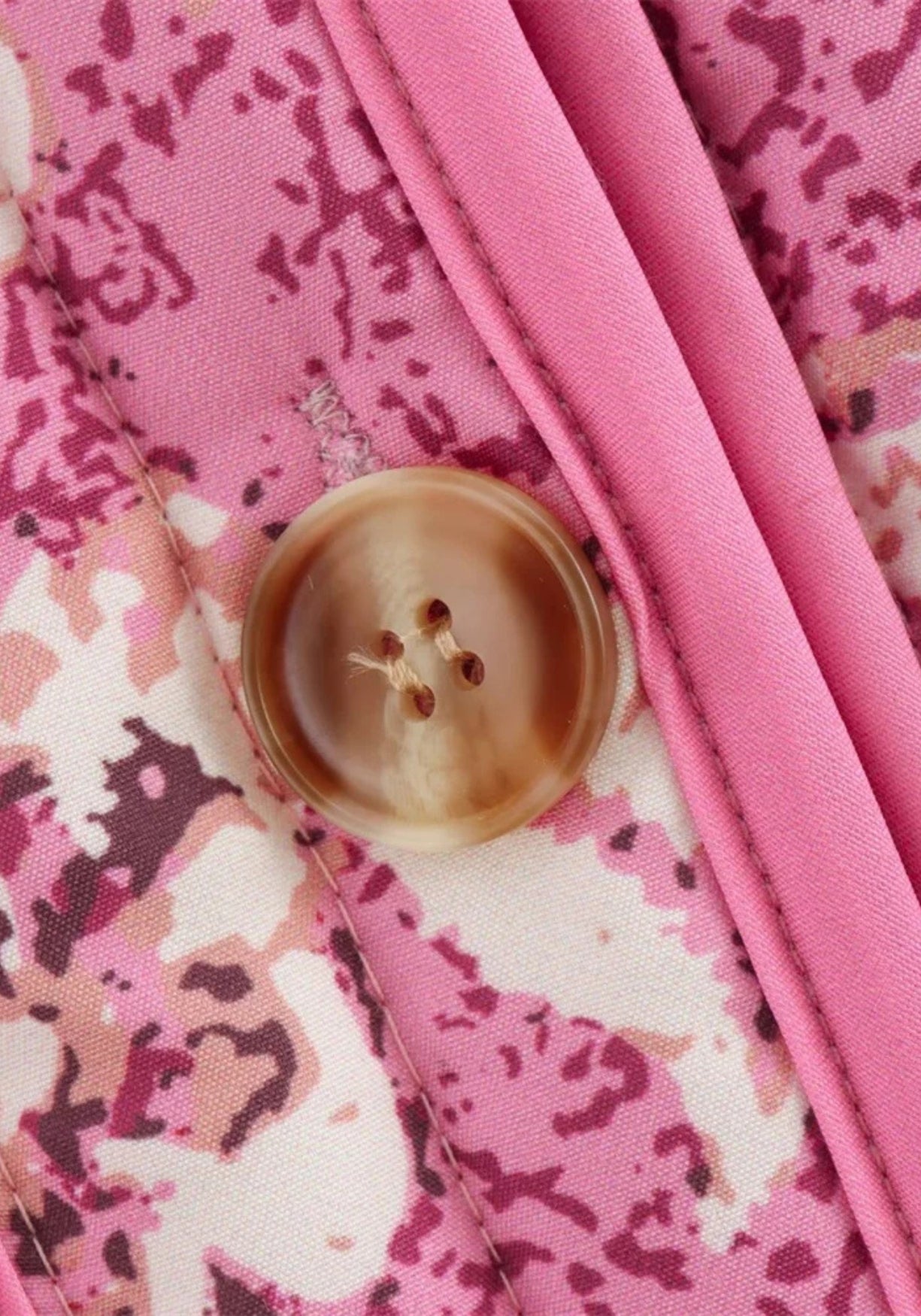 Veste Femme Matelassée en Coton | Élégante Kimono Floral Rose pour Printemps 2