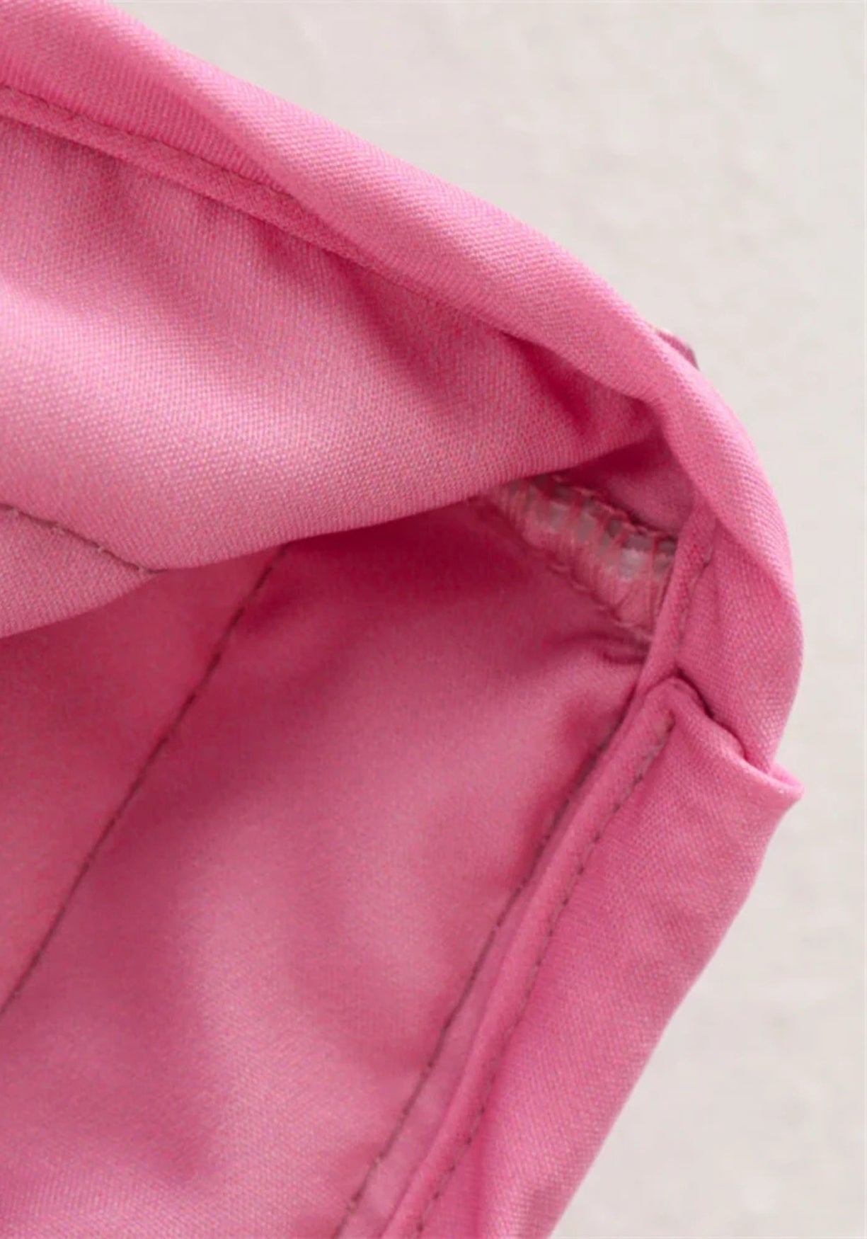 Veste Femme Matelassée en Coton | Élégante Kimono Floral Rose pour Printemps 3