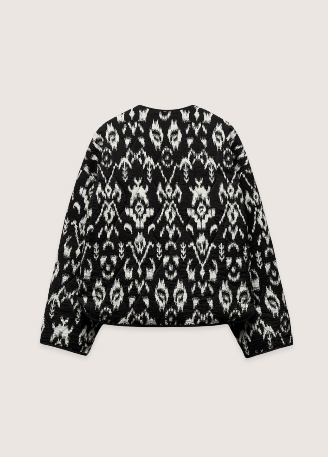 Veste Femme en Polyester Kimono | Élégante et Décontractée avec Imprimé Géométrique 1