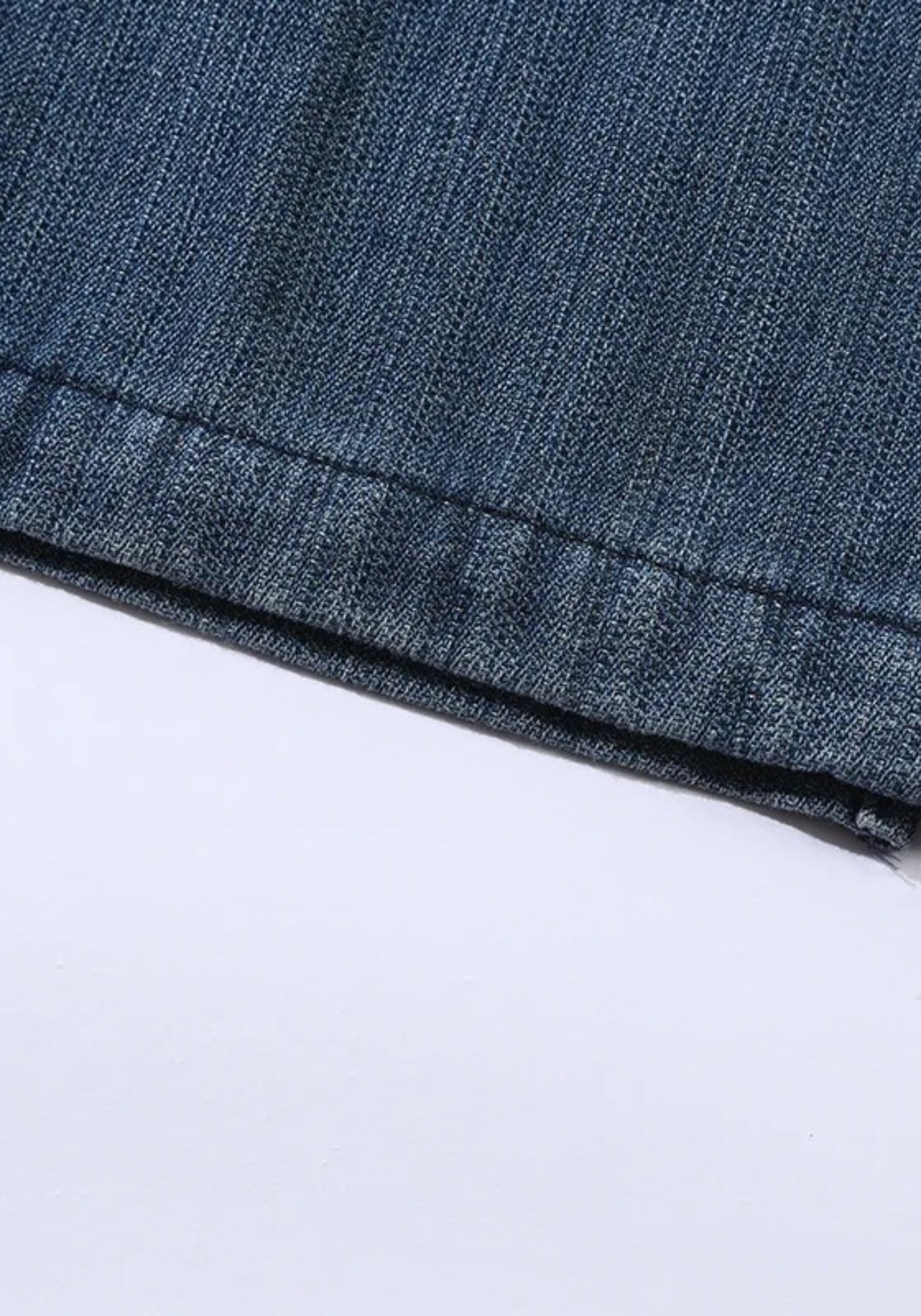 Veste Kimono Femme en Denim | Élégante et Confortable Coupe Droite 100% Coton 7