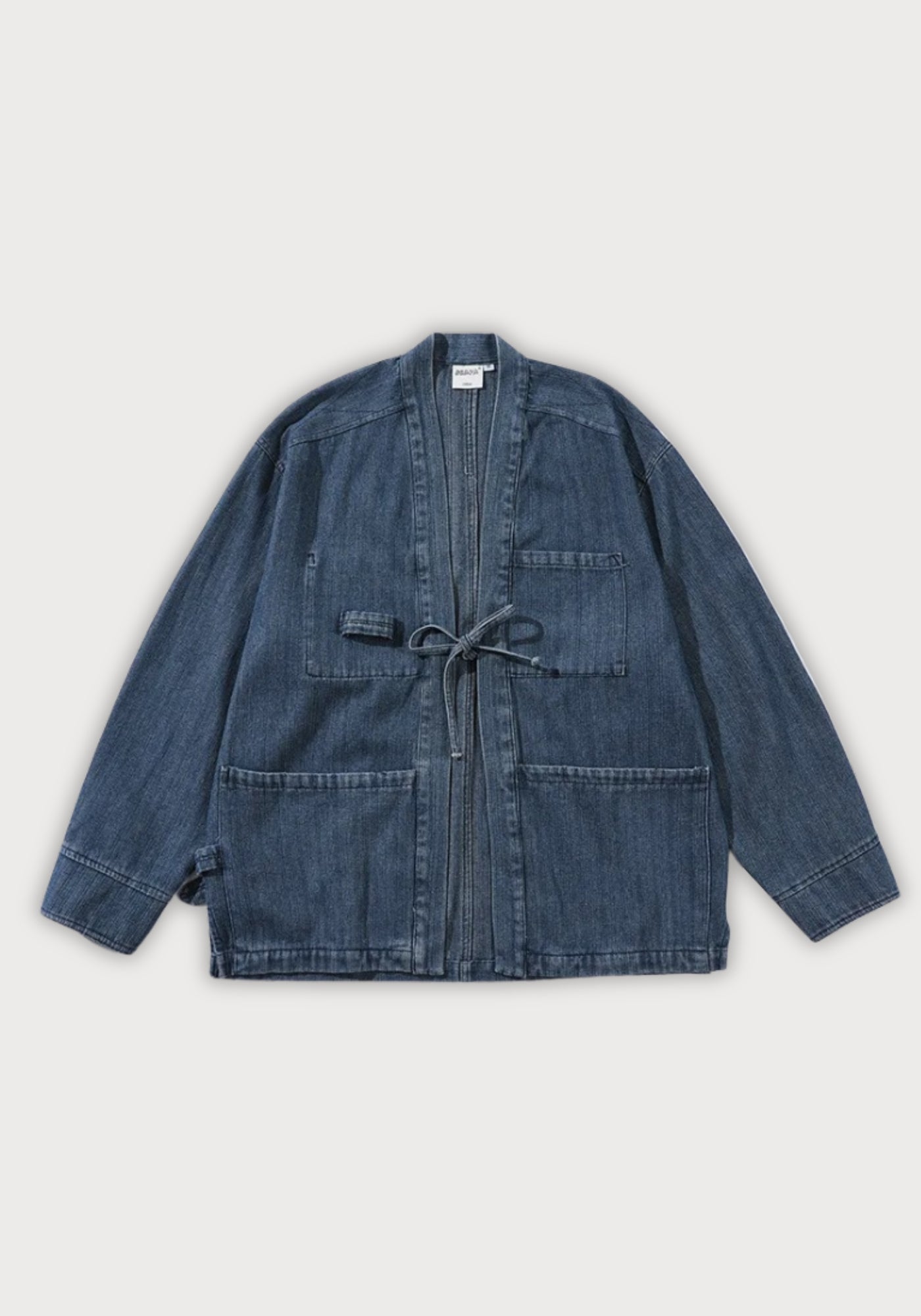 Veste Kimono Femme en Jean | Élégante Coupe Droite Confortable pour Toutes Saisons 0