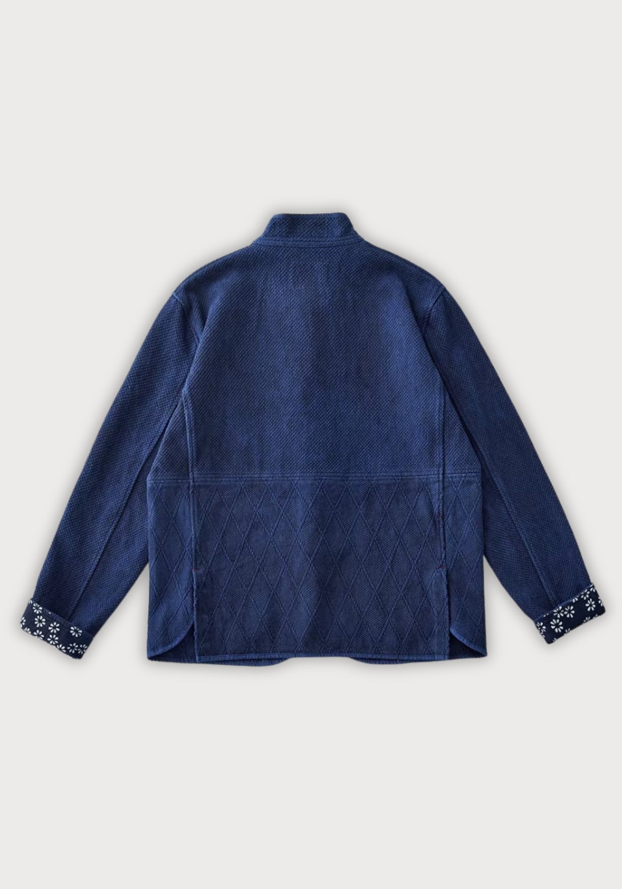 Veste Kimono Homme en Coton Indigo | Élégante et Artisanale Mi-Saison 1
