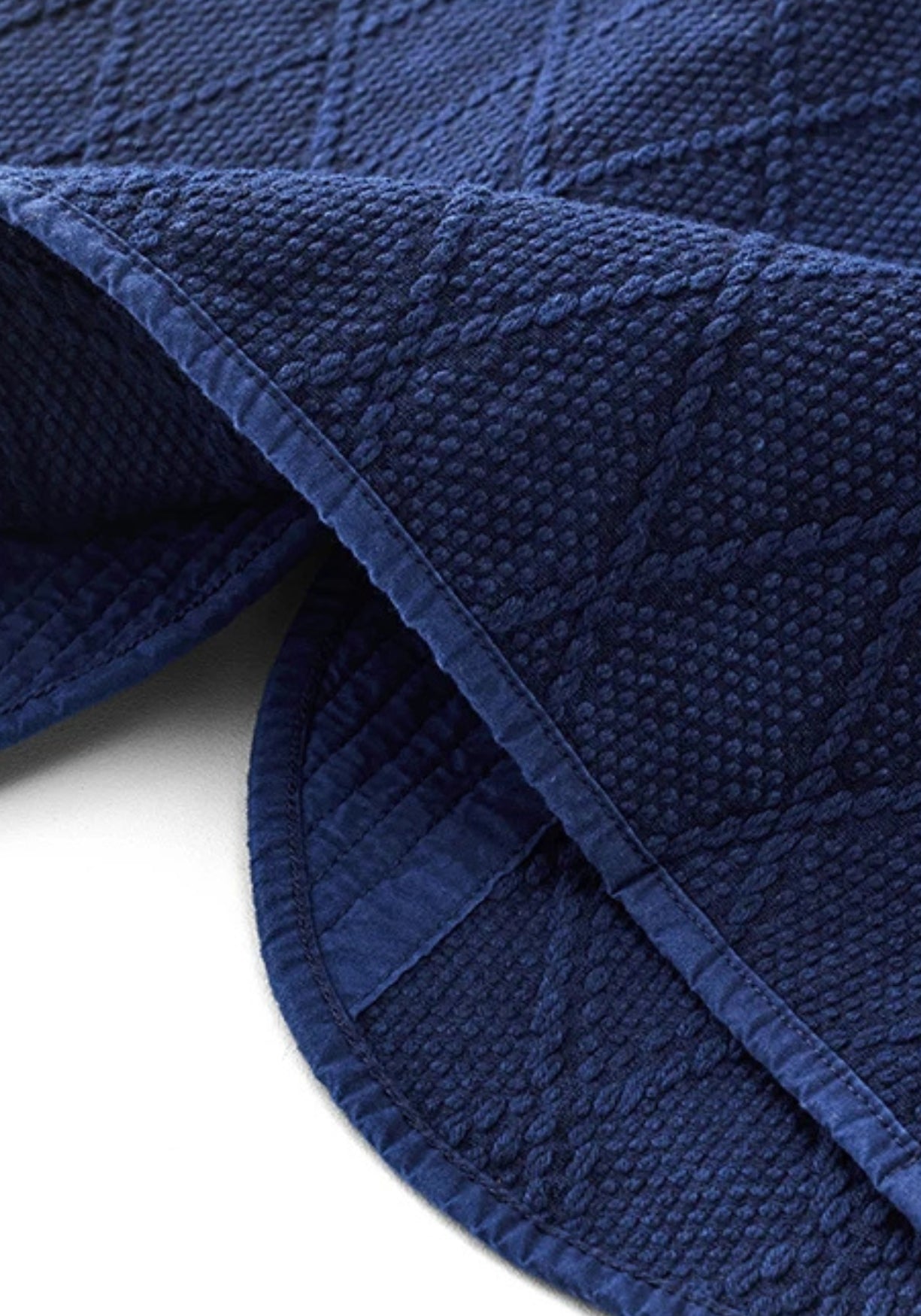 Veste Kimono Homme en Coton Indigo | Élégante et Artisanale Mi-Saison 2