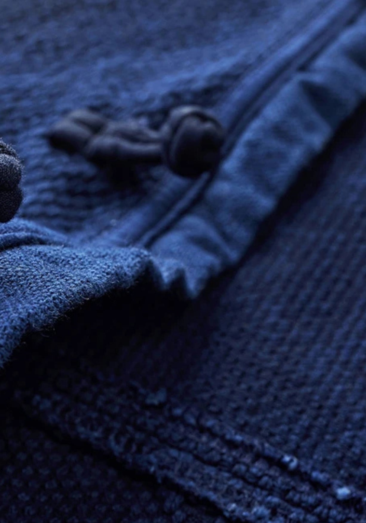 Veste Kimono Homme en Coton Indigo | Élégante et Artisanale Mi-Saison 4