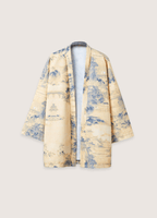 Veste Kimono Homme en Polyester | Élégante Coupe Loose avec Motifs Japonais 1