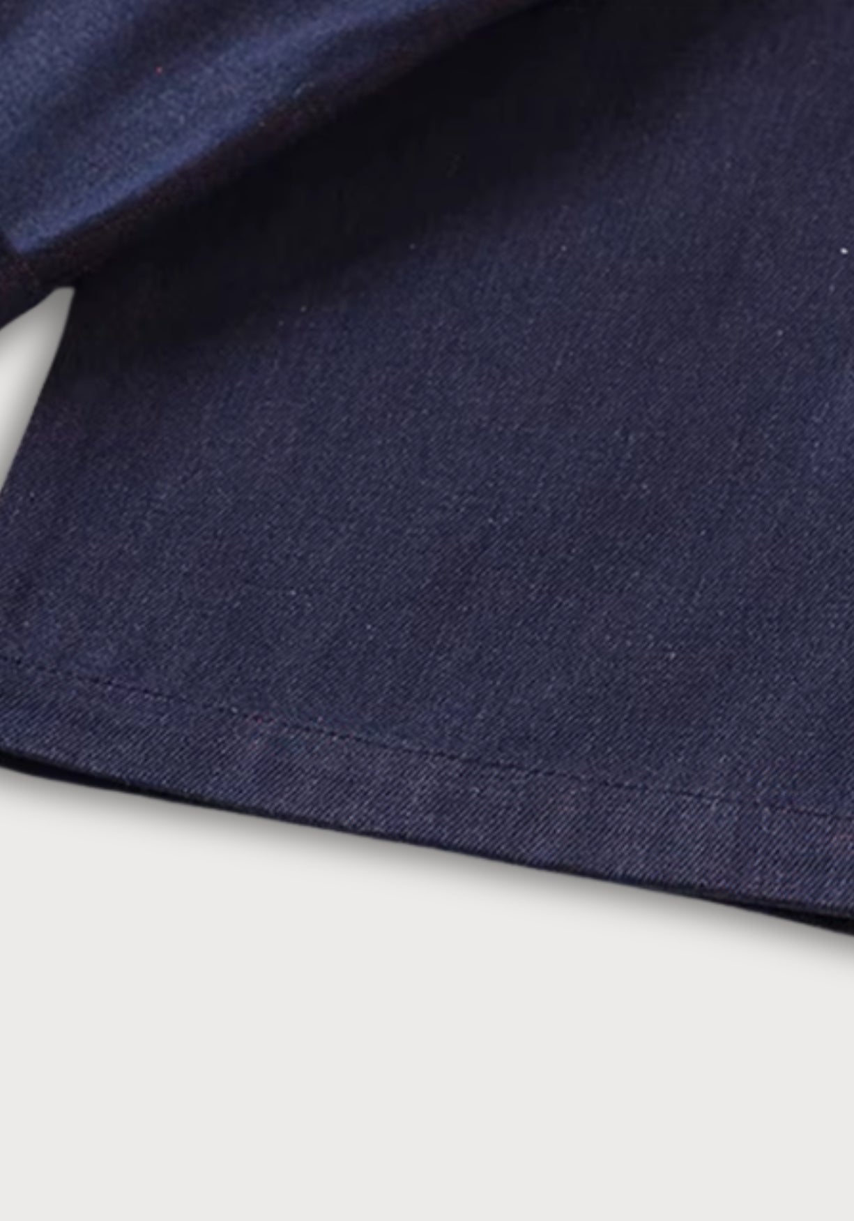Veste Kimono Unisexe en Denim | Élégante et Réversible pour Mi-Saison 3
