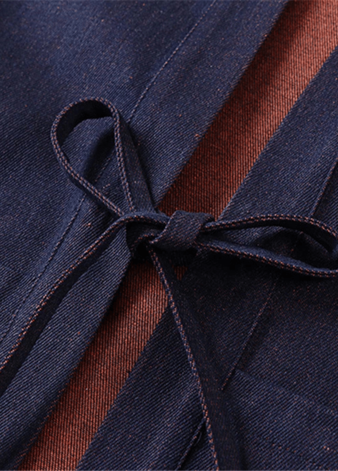 Veste Unisexe Réversible en Denim | Élégante et Confortable Kimono Style 3