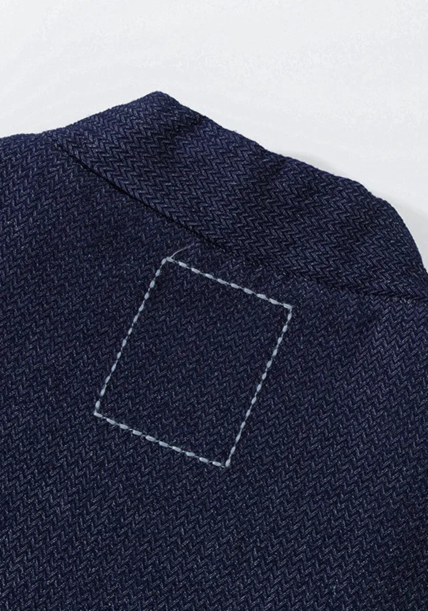 Veste Unisexe en Denim Texturé | Élégante Kimono Matelassée Confortable 4